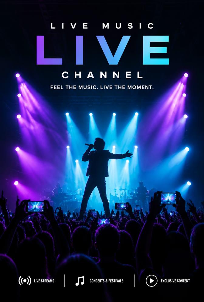 Pôster do filme Música Live