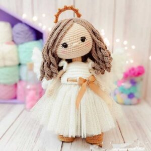 Receita Boneca Anja amigurumi