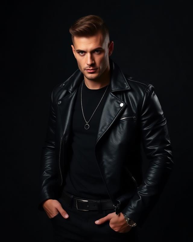 Dramatic men's style